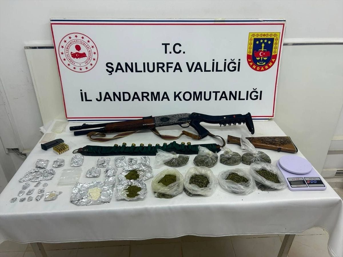 Urfa’da Uyuşturucu Baskını