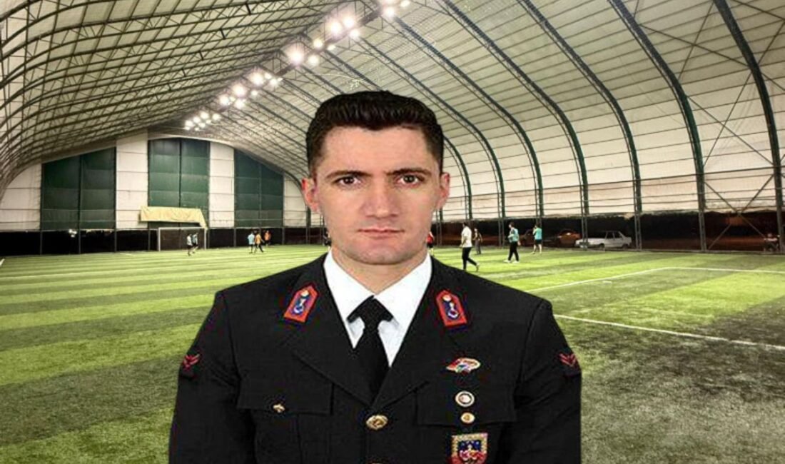 Halı saha futbolu oynarken yaşanan trajik olayın ardından jandarma ekipleri