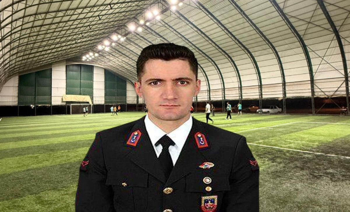 Halı saha futbolu oynarken yaşanan trajik olayın ardından jandarma ekipleri