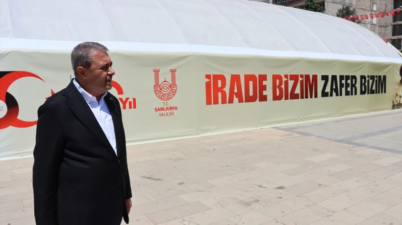 Urfa’da 15 Temmuz Çadırı