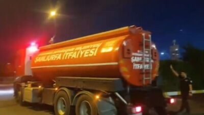 Şanlıurfa Büyükşehir Belediyesi Adıyaman yangınına: Adıyaman'ın İndere bölgesinde çıkan orman