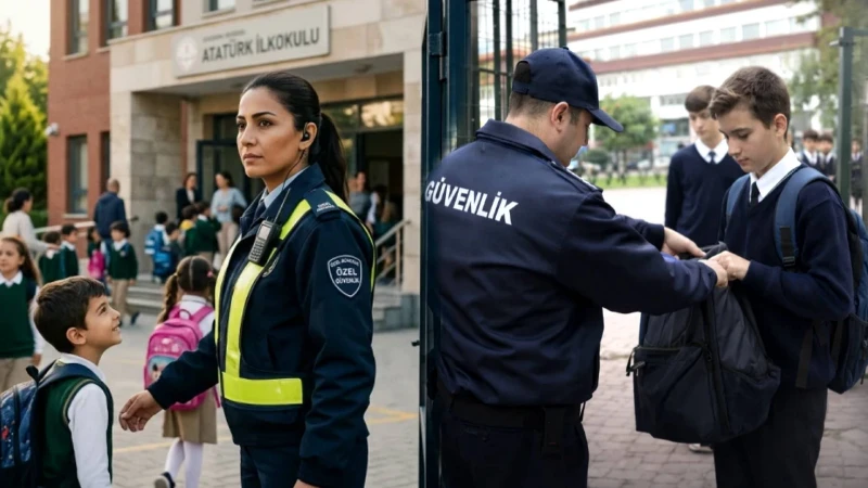 Okullara 30 Bin Güvenlik Görevlisi Alınacak: Başvurular İŞKUR Üzerinden Yapılacak.