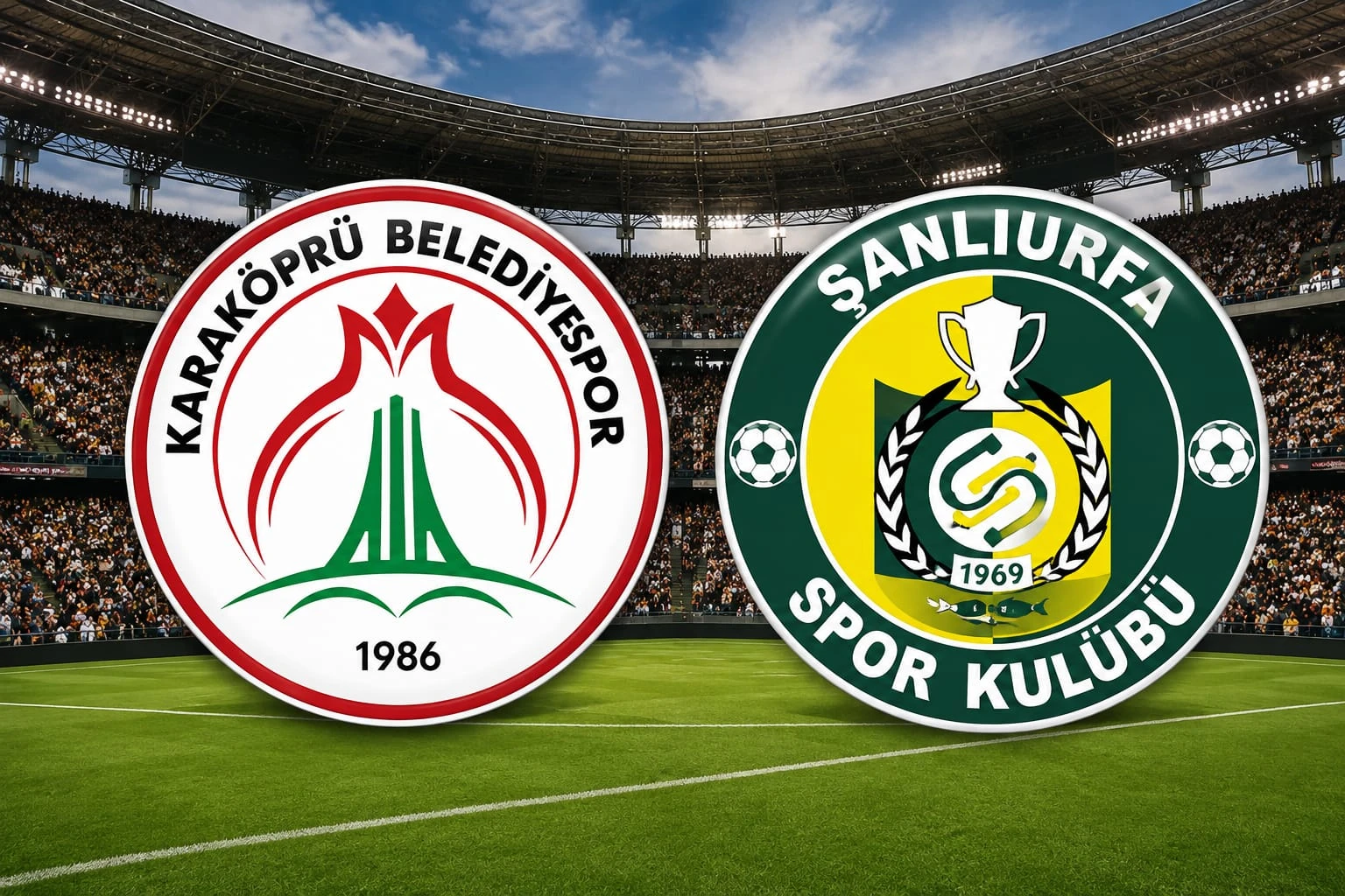 Şanlıurfaspor ile Karaköprü Belediyespor hazırlık maçına çıkıyor.